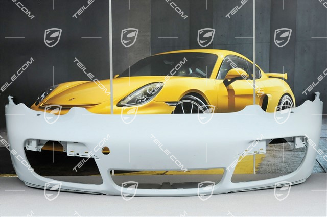 Cayman S front bumper lining, for manual transmission, with headlight washer system