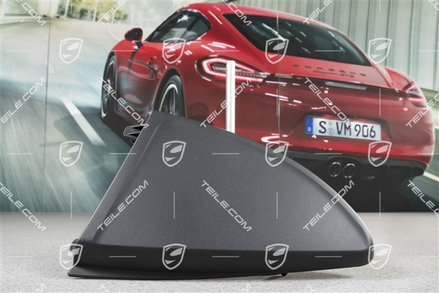 Engine compartment cover, lateral, black, GT3 / Turbo