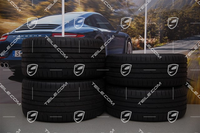 19" Carrera Sommerräder Satz 8,5J x 19 ET54 + 11J x 19 ET69, Sommerreifen 235/40 R19 + 285/35 R19