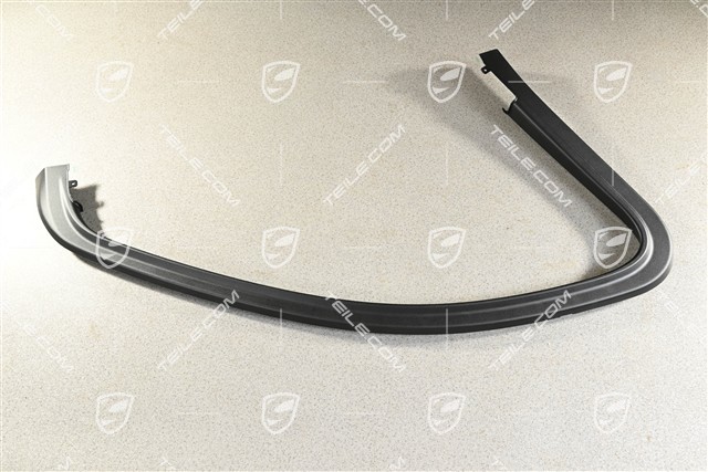Coupe, Blenda ramy drzwi przednich, czarna, L