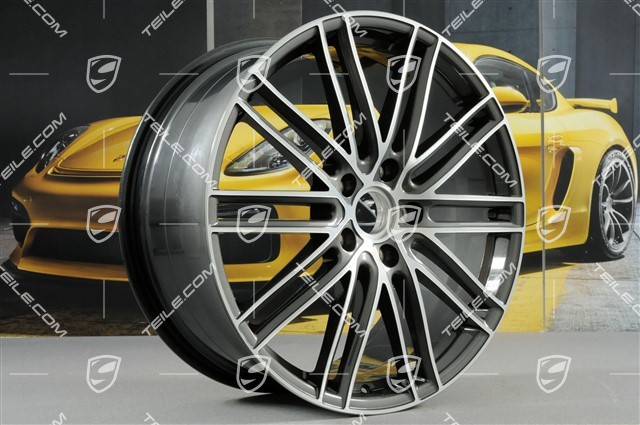 21" Komplet felg Turbo IV, 9,5J x 21 ET71 + 11,5J x 21 ET69