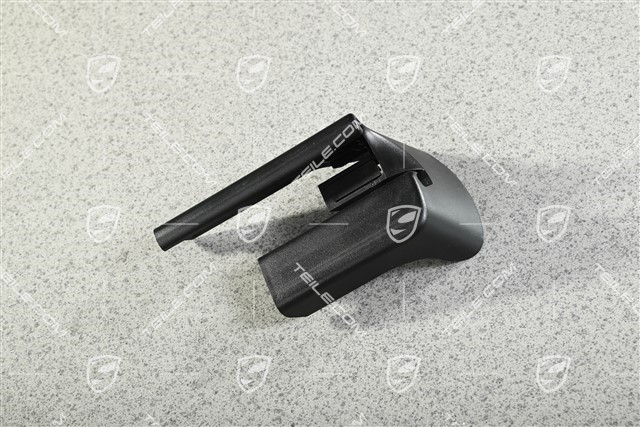 Obudowa szyny fotela przedniego manualnego, czarna, L