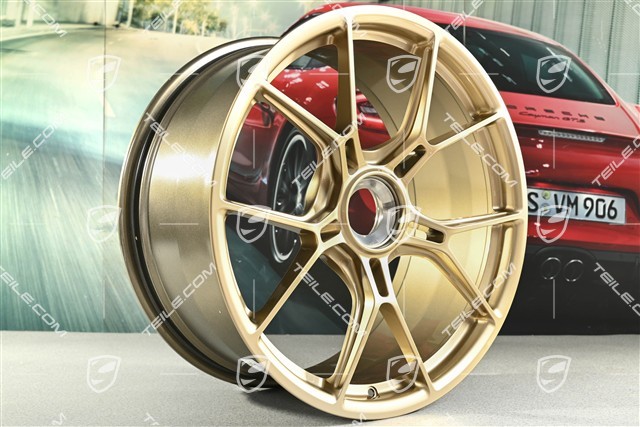 Felga GT3 20", 9,5J x 20 ET46, złoty - California Gold