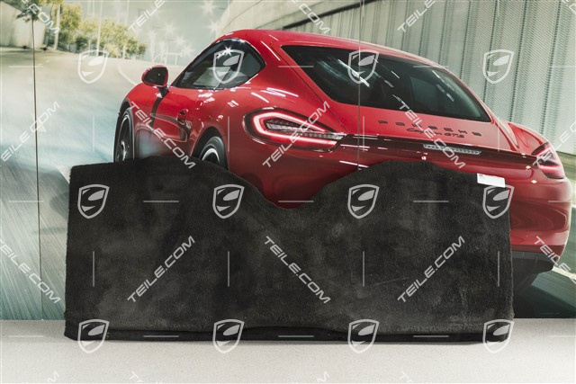 Verkleidung Teppich / Hutablage, Oben, Schwarz