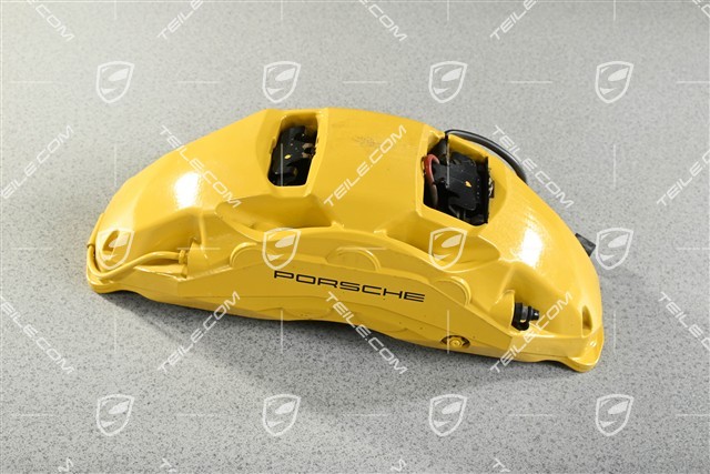 Zacisk hamulcowy przedniej osi, żółty, PCCB, L