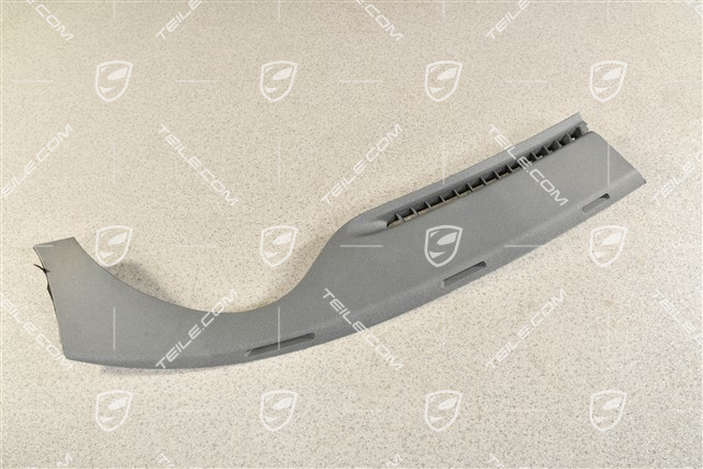 Defroster trim, Granite grey, R