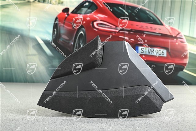 Coupe, Engine compartment Cover panel, Matte black, L