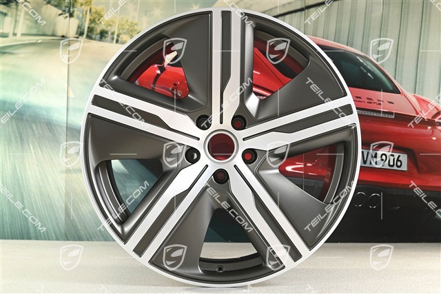 22" felgi Macan Exclusive Design, komplet, 9J x 22 ET29 + 11J x 22 ET47, Turbonit