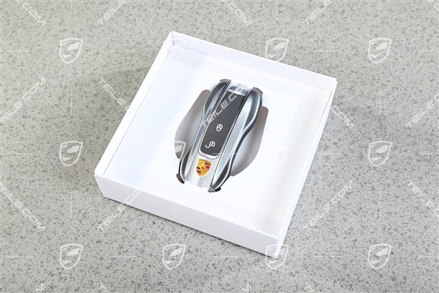 Fahrzeugschlüssel Schlüsselkappe, lackiert Vanadiumgrau metallic