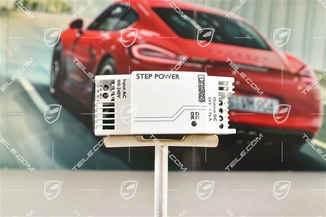 Power supply for DIN rail mounting  AC/DC 24V 0,75A