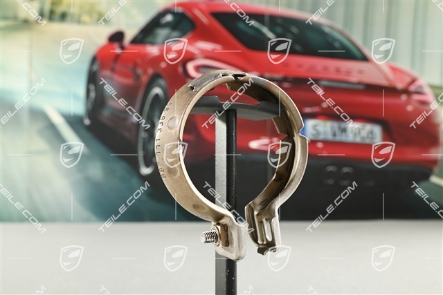 GT3 / GT3RS, Obejma zaciskowa układu wydechowego