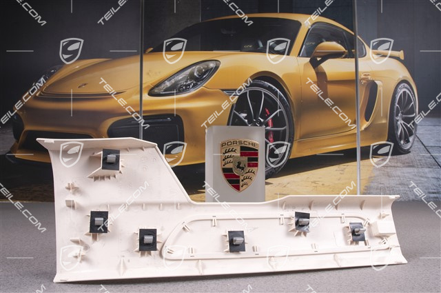 Einstiegleiste / Verkleidung, Crema, hinten, Kurzer Radstand, L