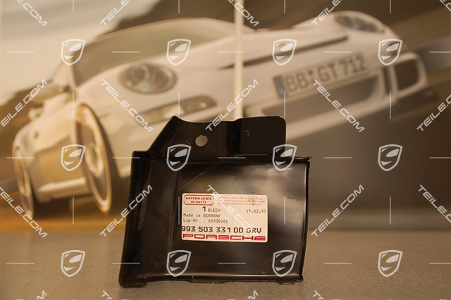 Fender joining plate, Turbo / 4S / S, L