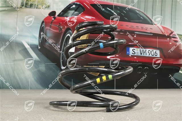 Schraubenfeder, 1 Satz, Kennzeichnung: gelb/gelb/grün, C4/C4S/C4GTS