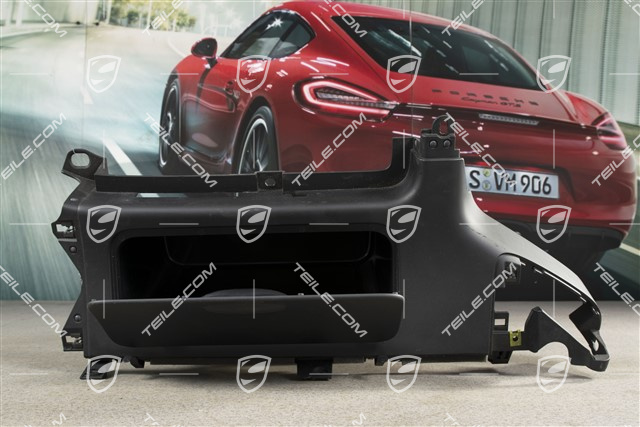 Ablagefach / Handschuhfach / Handschuhkasten, hinten, schwarz, R