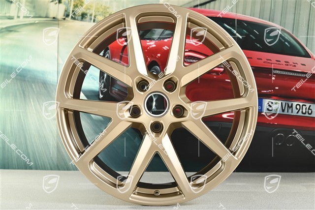 21" Felgensatz Panamera Sport Design, 9,5J x 21 ET71 + 11,5J x 21 ET69, neodyme