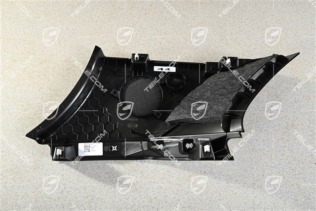 Verkleidung, D-Säule, Schwarz, R