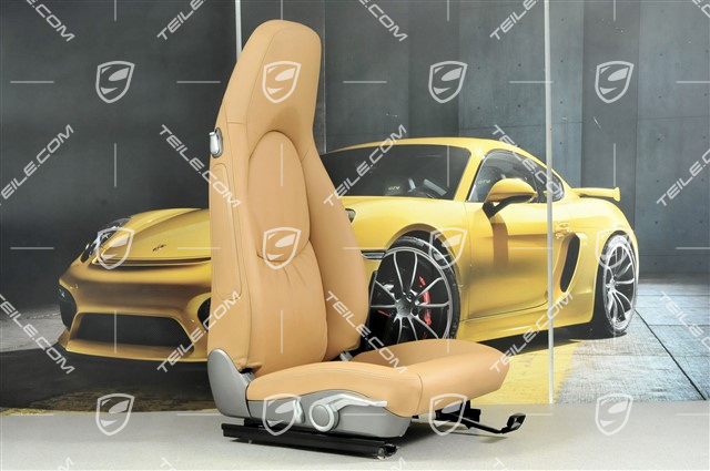 Sitz, manual einstellbar, Leder, Sandbeige, R