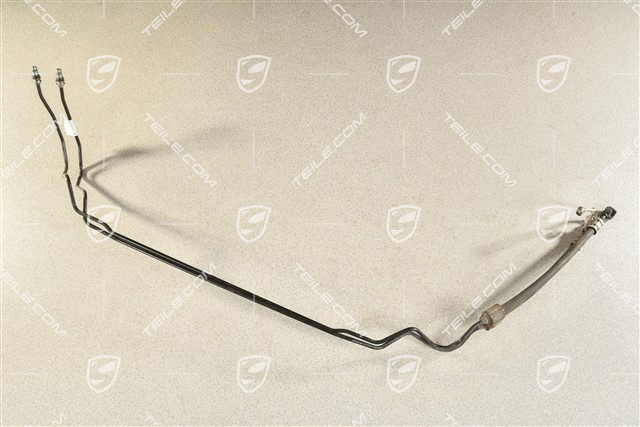 PDCC active stabilizer hydraulic lines, from distributor / Valve block to sway bar ball joint mounting, GTS, L