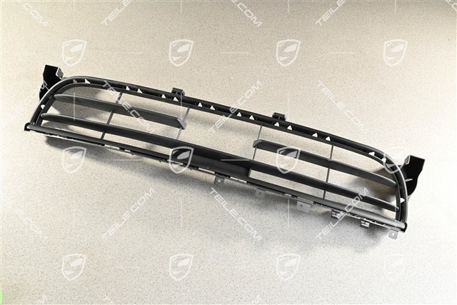 Retaining frame / Grille, centre, ACC, black