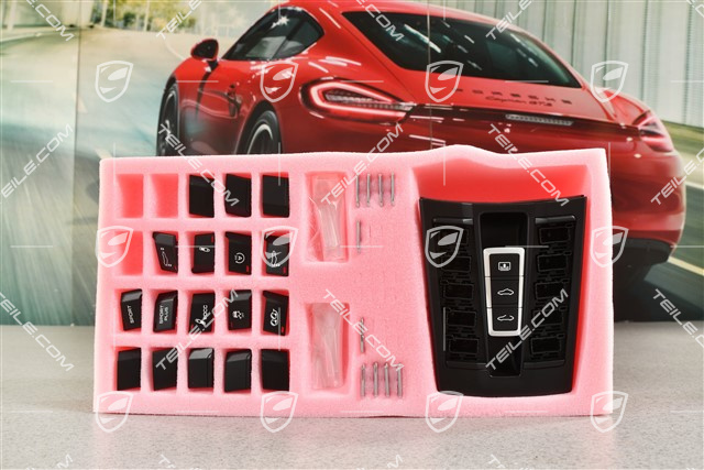 Panel sterowania konsoli środkowej, coupe, szyberdach