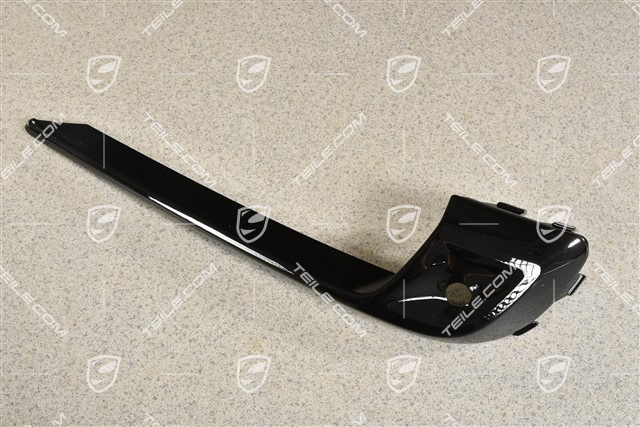 Blenda kratki zderzaka, PDC, czarna, Sport Design, R