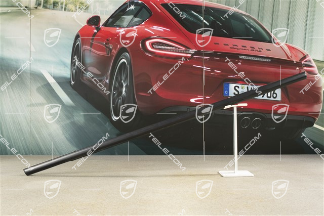 Listwa ozdobna, pakiet aluminium, czarna, tylna, dolna, L