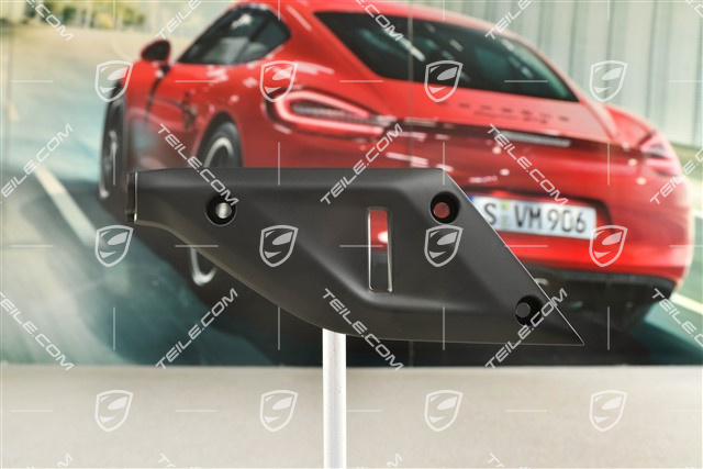 GT3 RS, Blenda tapicerki osłony klamki, Czarna, R