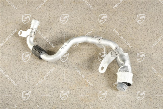 Coolant pipe with coolant hose, Hybrid