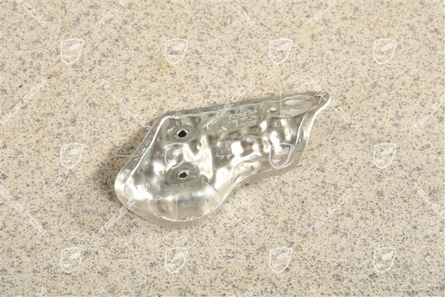 Rear bumper spoiler / lower lining holder, R