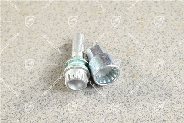 Adapter / nakładka śruby antykradzieżowej + 1 śruba