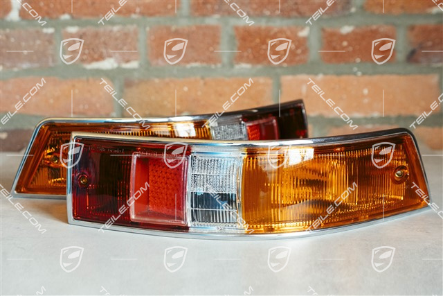 Kierunkowskazy + lampy tylne, Original Porsche Classic, SWB, wersja EU, komplet (4 części) L+R