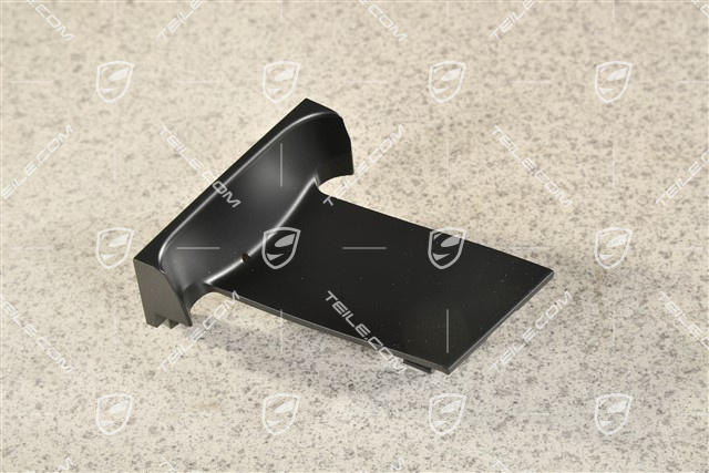 Abdeckblende, Gehäuseblende, Innenbetätigung, Schwarz, L
