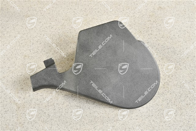 Vordersitz, Abdeckblende, Innen, Schwarz, L