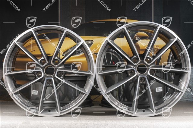 20+21" Komplet felg Carrera Classic, felgi: przednie 8,5J x 20 ET50 + tylne 11,5J x 21 ET67