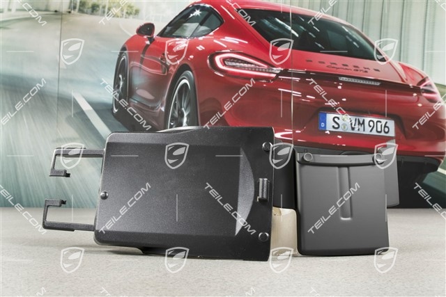 Blenda podłokietnika / tunelu środkowego, czarna