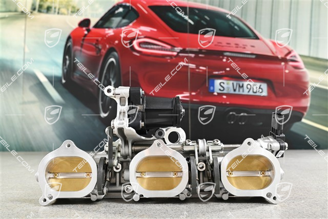 Kolektor dolotowy z przepustnicami, ITB, GT3, L=R