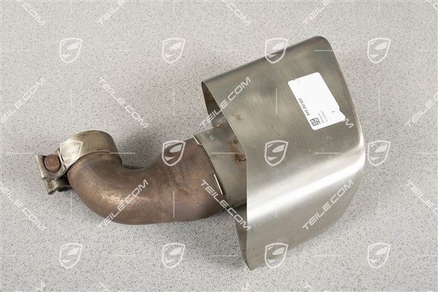 Końcówka wydechu, tłumika końcowego, standardowa, 3.0L V6, L