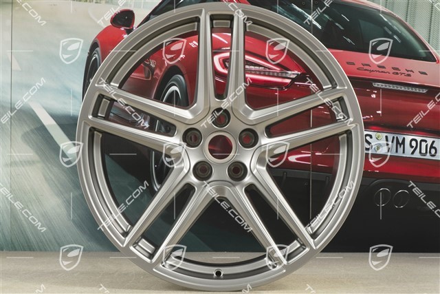 20" Felge "Macan Turbo", 10J x 20 ET19, CMS, platinum seidenmatt