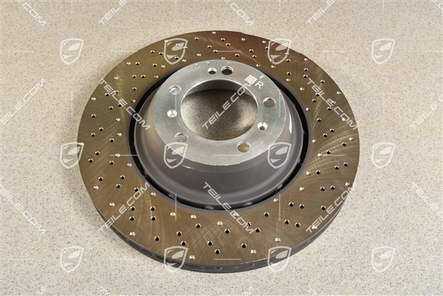 Brake disc, GTS / Turbo, rear axle, R