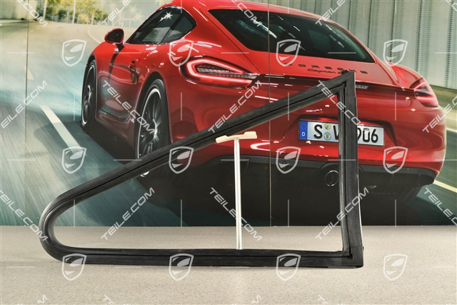 Sealing frame for rear quarter glass, L