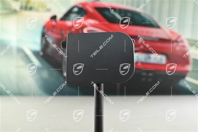 Zaślepka podłokietnika, przednie drzwi, czarna