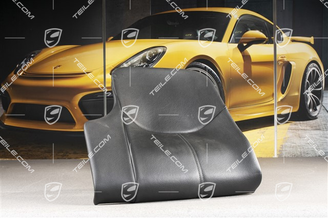 Notsitzkissen, Coupe/Targa, Kunstleder, Schwarz, R