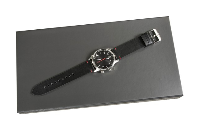 Pure Watch black, shiny silver, black