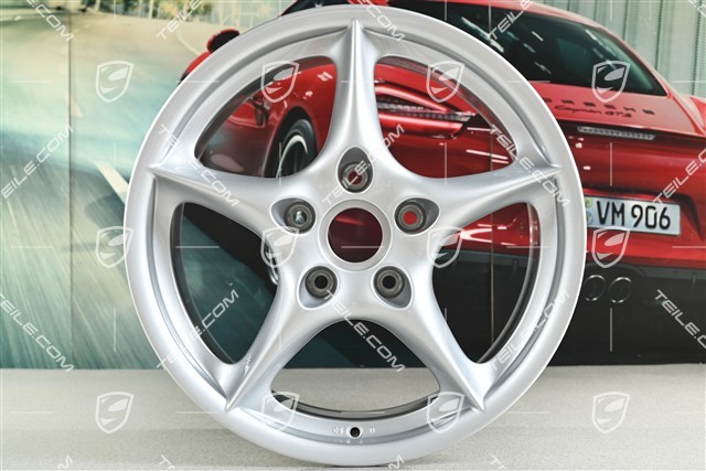 18-inch Carrera wheel, 8J x 18 ET50