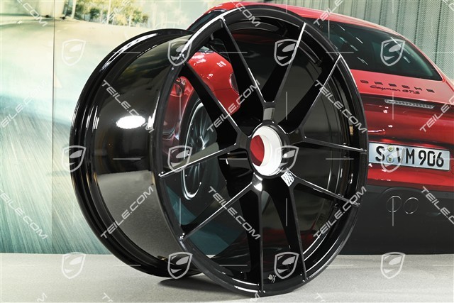 21-inch wheel rim Carrera GTS, 11,5J x 21 ET79, center lock, black high gloss