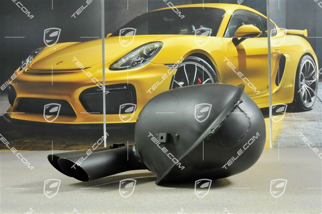 Main exhaust muffler