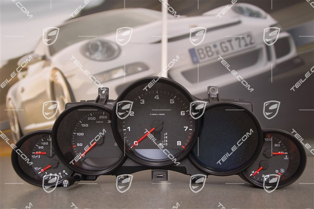 Licznik, PDK, Radio CDR 31, czarne tarcze, czarny matowy