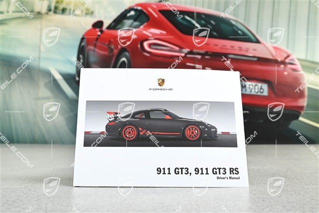 Porsche 911 GT3 / GT3RS Instrukcja obsługi, angielski