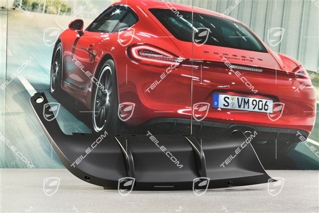 Verkleidungen, hinten, unten, Schwarz-Matt, GTS, PDC, R
